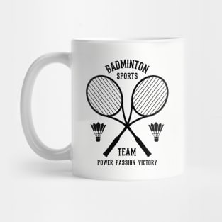 Badminton Sports Team Mug